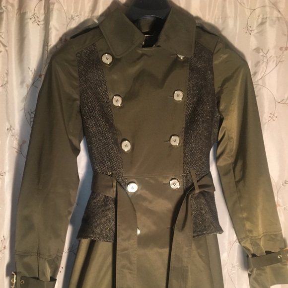 Steve Madden Jackets & Blazers - Steve Madden Double Breasted Olive Green Size S/P